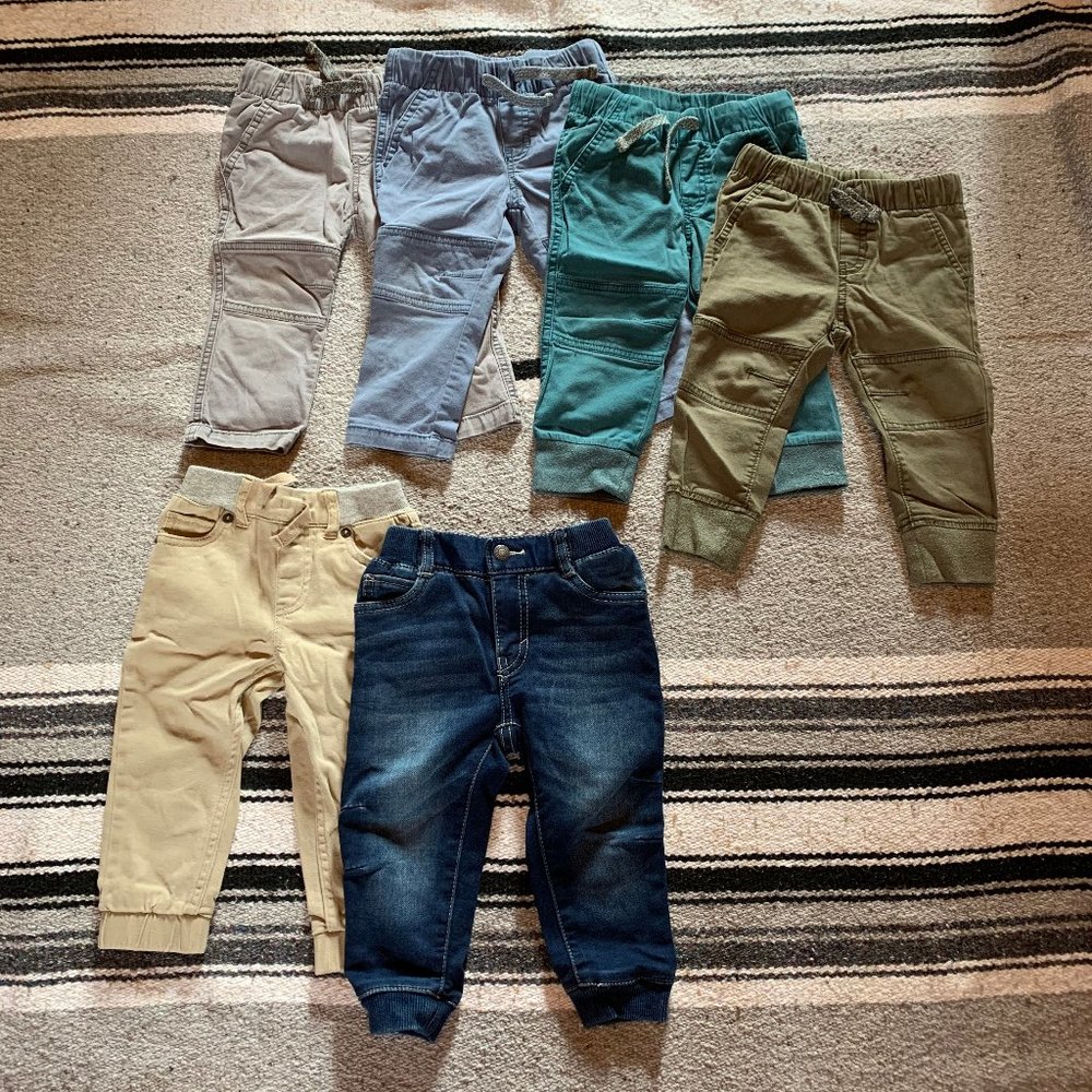 Toddler Pant Bundle (18 mo) Cat & Jack + Levi's